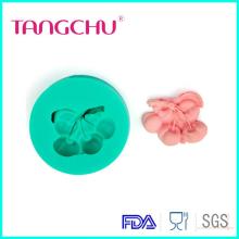 Cherry shape decorating fondant cake tools silicone mould cake decoration