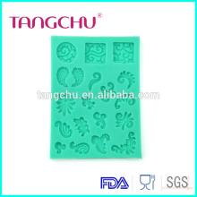 Fern  leaves  fondant mould cake tools silicone molds cake  decoration 