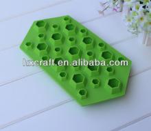 Chocolate mould silicone Ice cube Trays mold diamond ice block buick building shape Bar Party frozen