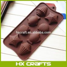 Conch Silicone Ice cube Chocolate fondant cake Mould  Bar  Tool/mold party