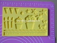 3d fondant silicone molds for cake decorating