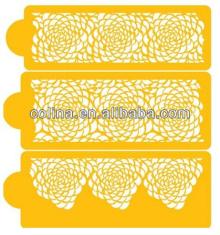 Camilla Rose Cake stencil set for decorate elegant cakes cake decoration