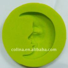 Moon Shape Silicone Fondant mold, chocolate  sugar   paste  Mould,Cake Decorator