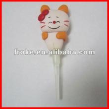 polymer clay lovely cat Cake decoration