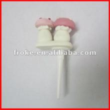 hand make polymer clay lovely agaricus Cake decoration