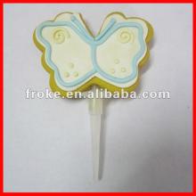 hand make polymer clay beautiful Butterfly Knot Cake decoration