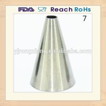 HOT sale High quality stainless steel cake decorating nozzles No,7