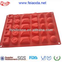Valentine s Day Novelty Silicone DIY Bar Mold For Chocolate Decorating Tool