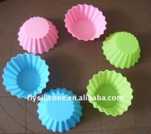 Cute Novel Nonstick Silicone Cup Cake Decoration