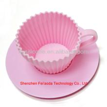  Cake   Decorating   Products ,Silicone Teacup  Cake s Cup cake  Mold