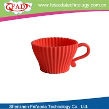 New product eco-friendly silicone cupcake wholesale silicone wedding teacup cake decorations