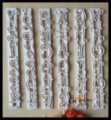 Fondant Cake Decorating Modeling Tools Letter Shaped Cake Mould