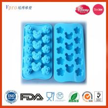 Disney &Sedex Audit Fcatory bule style silicone chocolate mould