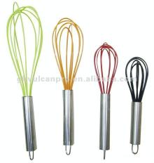Silicone Egg Whisks, egg whisk/egg beater, silicone rubber whisk