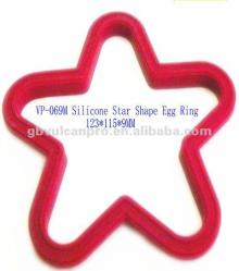 Star Shape Silicone Cooking Egg Rings, Egg Fry Ring