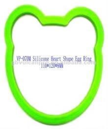 Bear Shape Silicone Rubber Cooking Egg Rings, Egg Fry Ring