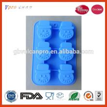 Snow Man Jelly Fondant Chocolate Cake Decorating Silicone Mold Candy Tools
