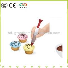 Promotional High quality Cake chocolate Silicon Decorating Pen for home decoration/Cake decoration,g