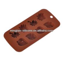 Series Quality FDA LFGB approved food degree  Silicone  mold for  chocolate  eggs
