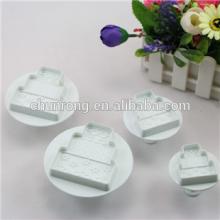 2014 new big size lady s handbag cake decorating plunger cutter