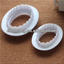 4pcs plastic cake cutters, cake decorating cutter, garrett frill cutters