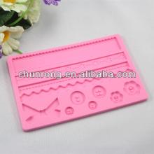 3d silicone cake decorating molds,sugarcraft cookie&chocolate decoration soap mold