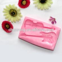 100% foodgrade fondant guitar and violin 3d silicone cake decorating molds,silicone 3d mold,soap mou