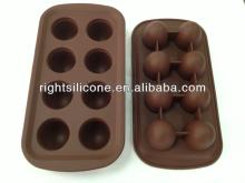 Hot sales 8 hole egg silicone cake baking tray