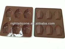 8 hole egg silicone cake baking tray