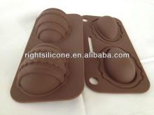 easter egg shaped non-stick silicone chocolate mould