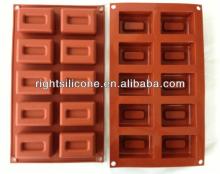 12 holes rectangular silicone baking chocolate