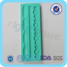 lace shape Cake Decorating Silicone Mold Baking Pan Sugar craft