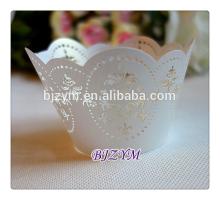 White Wedding Party Decorations cake decorating for cakes and cupcakes Cupcake Wrapper wholesale low