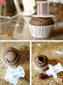 plastic cake corer/cake decoration tool/ fondant   decorating   tools 