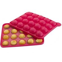 non stick lollipop shaped silicone cake pop molds