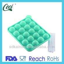 Lollipop shaped  silicone   cup   cake   mold 