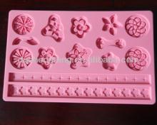 Lovely  silicone  Fondant  Cake  Decoration  mould ,  DIY   silicone  mold