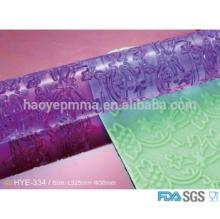 Flowers Pattern Cake Decoration Acrylic Fondant Rolling Pin
