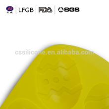 Colorful 3D egg shape silicone cake molds/Easter silicone cake molds/Dongguan supplier cake molds