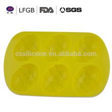 100% food grade  egg  shape cake molds/silicone ice tray/silicone cake molds for Easter