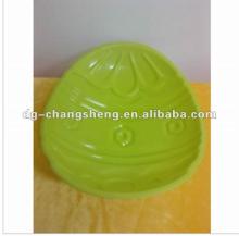 Easter Day silicone egg shape cake mould approve for FDA/LFGB