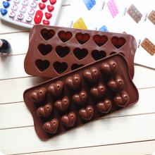100%food grade heart shape kitchenware silicone chocolate mold,ice tray mold,cake mould