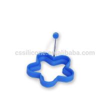 Star shape  silicon e egg ring , mini  silicon e  cooking  tools, silicon e egg tools for home use