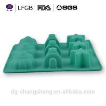 For cake decoration Christmas theme Silicone cake mini cup mold Silicone cake mold