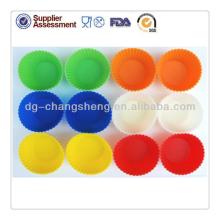 Food grade silicone cake moulds round shaped cupcake silicone molds cupcake recipes for cake decorat