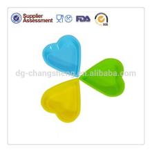 2014 Newest silicone cake pan heart shape silicone cake moulds for cake decorating with LFGB approve