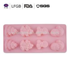 Santa Claus shape cake decoration silicone cake mold&silicone  muffin   pan &chocolate silicone mold