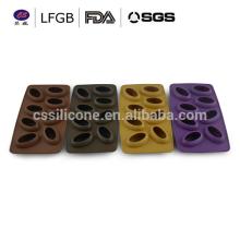 coffee bean silicone cake decorating molds,silicone molds for cake