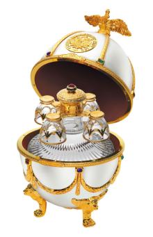 Imperial Collection Super Premium vodka (Faberge style gift box)