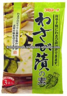 Spicy Wasabi Flavored Condiment & Seasoning For Japanese Pickles